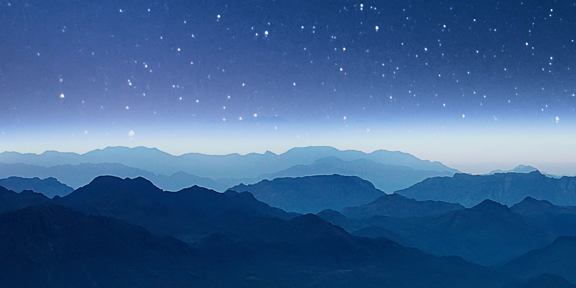 Background with beautiful mountains in a sleepspace app