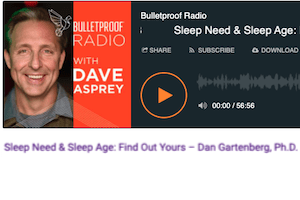Dave Asprey Podcast with Dr. Dan Gartenberg