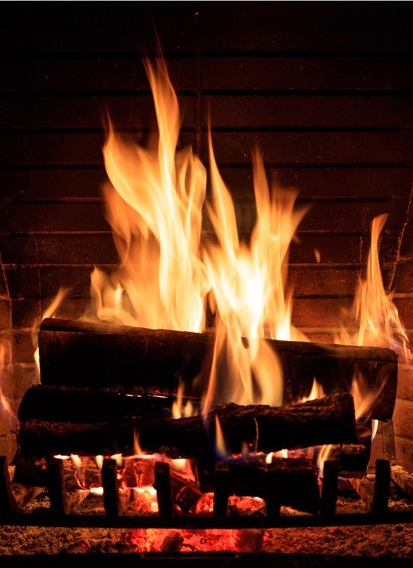 Fireplace relaxation sounds included in SleepSpace. A useful sound for winding down.
