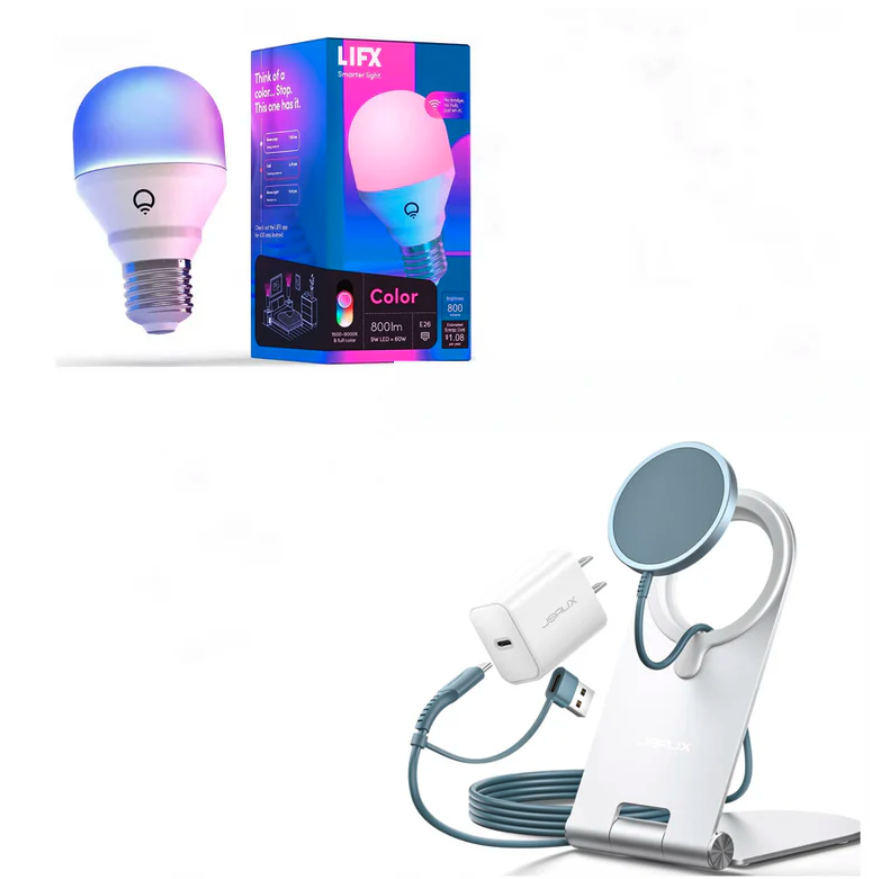 SleepSpace SmartPhone Charger And Smart Light Bulb by LIFX